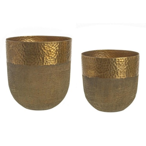 SET 2 VASI HAMMEL CURVY ORO